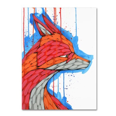 Trademark Fine Art Ric Stultz 'Sly As A' Canvas Art, 14x19 ALI10644-C1419GG